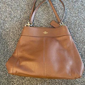 Brown Coach Purse new